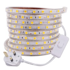 220V Mains Plug In LED Strip