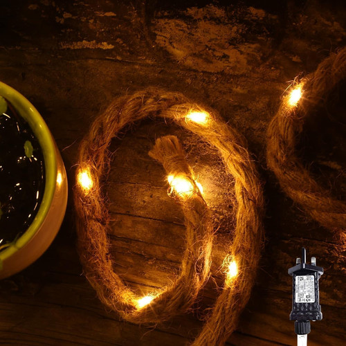 Mains powered hemp rope fairy - mains,