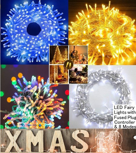 Plug fairy lights mains - in,