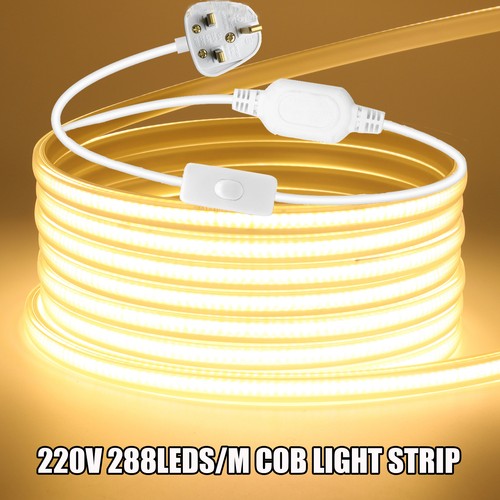 Cob led strip lights 220v - cob,