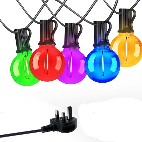 100ft outdoor lights mains - lights,