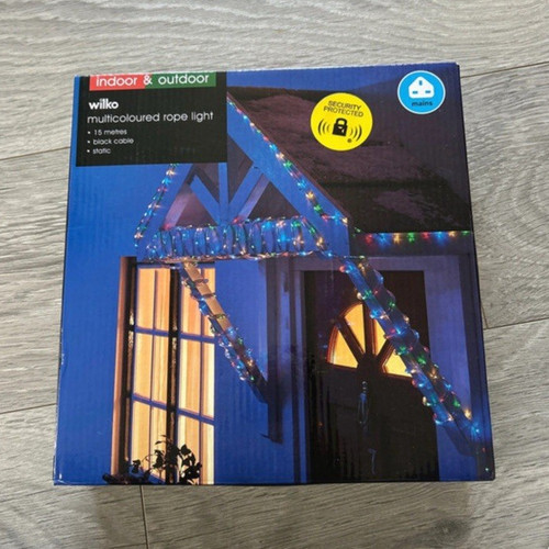 Wilko multicolour rope light - wilko,