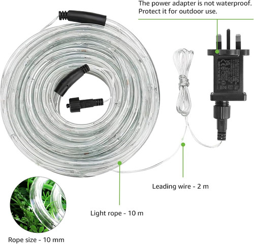 Lepro outdoor rope lights - rope,