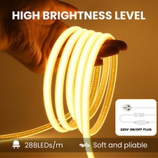 220V Neon LED COB Strip Lights