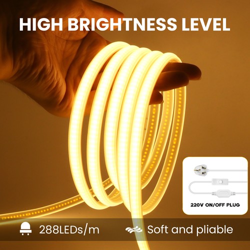 220v neon led cob strip - neon,