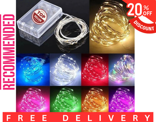 Led fairy string lights mains - fairy,