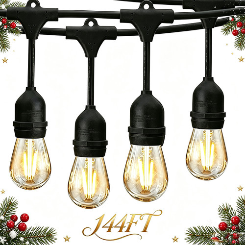 Outdoor string lights mains - outdoor,