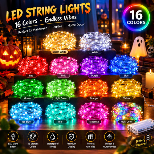 Led mains fairy string lights - fairy,