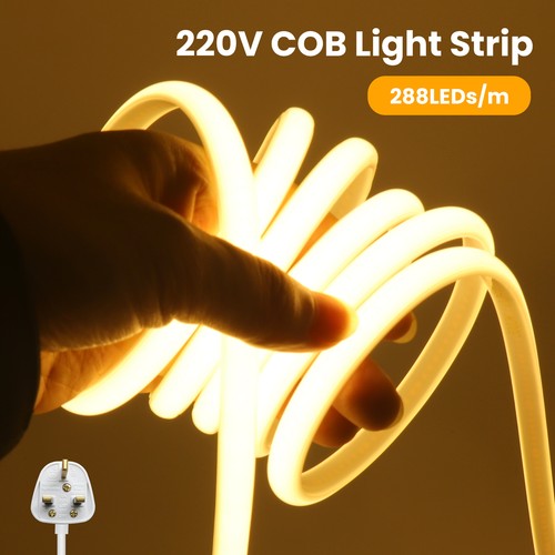 Mains plug cob neon led - mains, strip