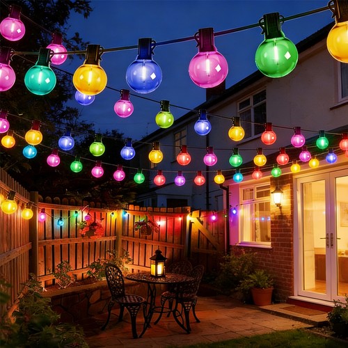 60m festoon lights outdoor - lights,