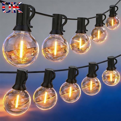 Outdoor string lights mains - string,