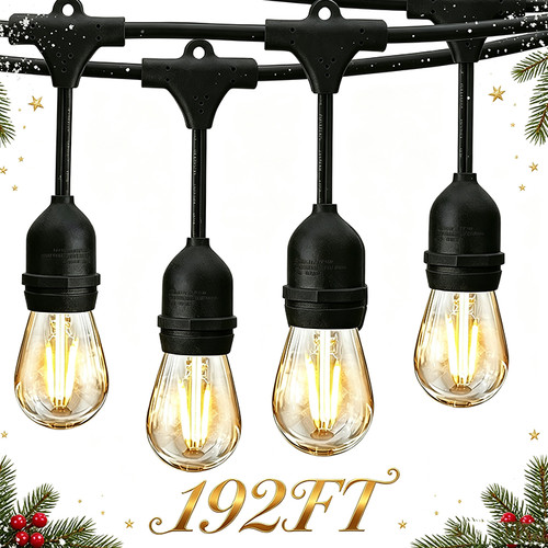 Outdoor string lights mains - lights,