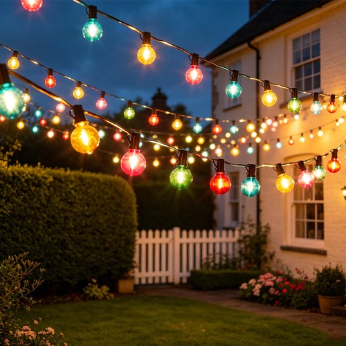 60m outdoor lights mains - 60m,