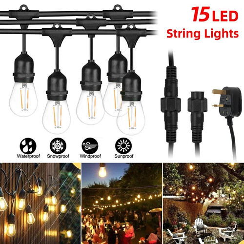 50ft festoon outdoor string - 50ft,