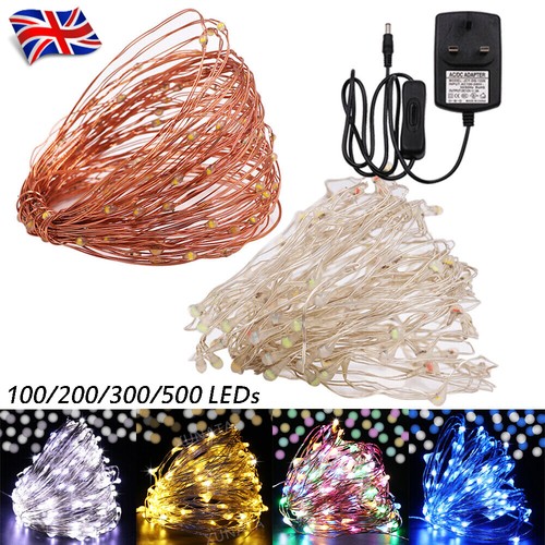 Fairy string lights mains plug - lights,