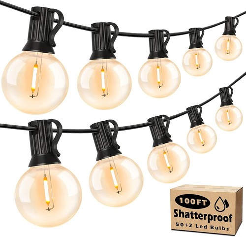 Garden festoon lights mains - festoon,
