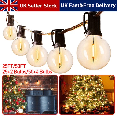 50ft mains powered - mains, string